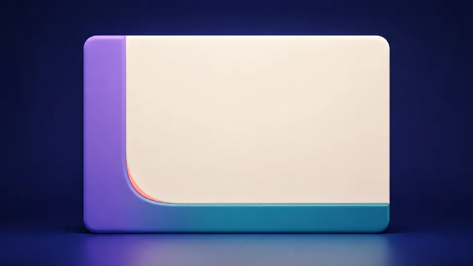 Adaptive NavigationSuiteScaffold for Phone and Tablet A teal bottom navigation bar transforms into a violet side rail around a central warm off-white content panel.