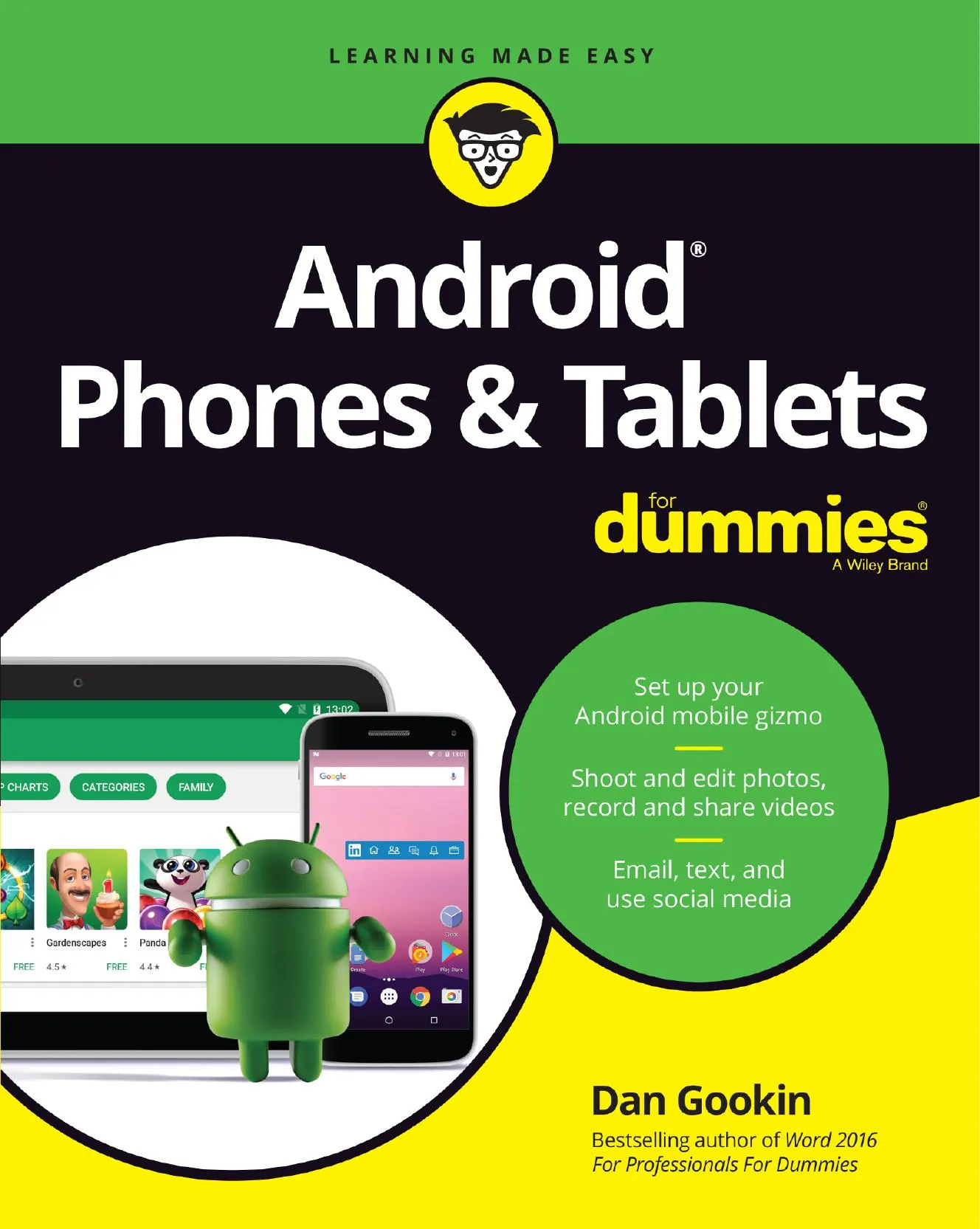 Android Phones & Tablets For Dummies (For Dummies (Computer/Tech)) book cover