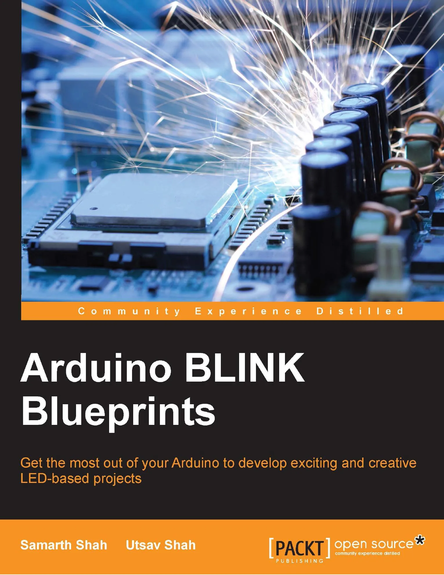 Arduino BLINK Blueprints book cover