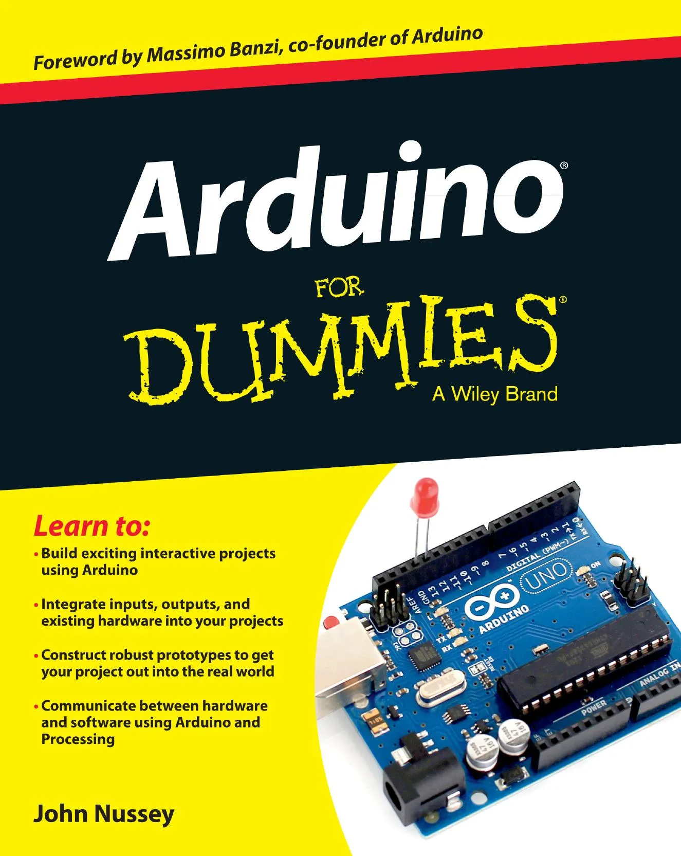 Arduino For Dummies book cover