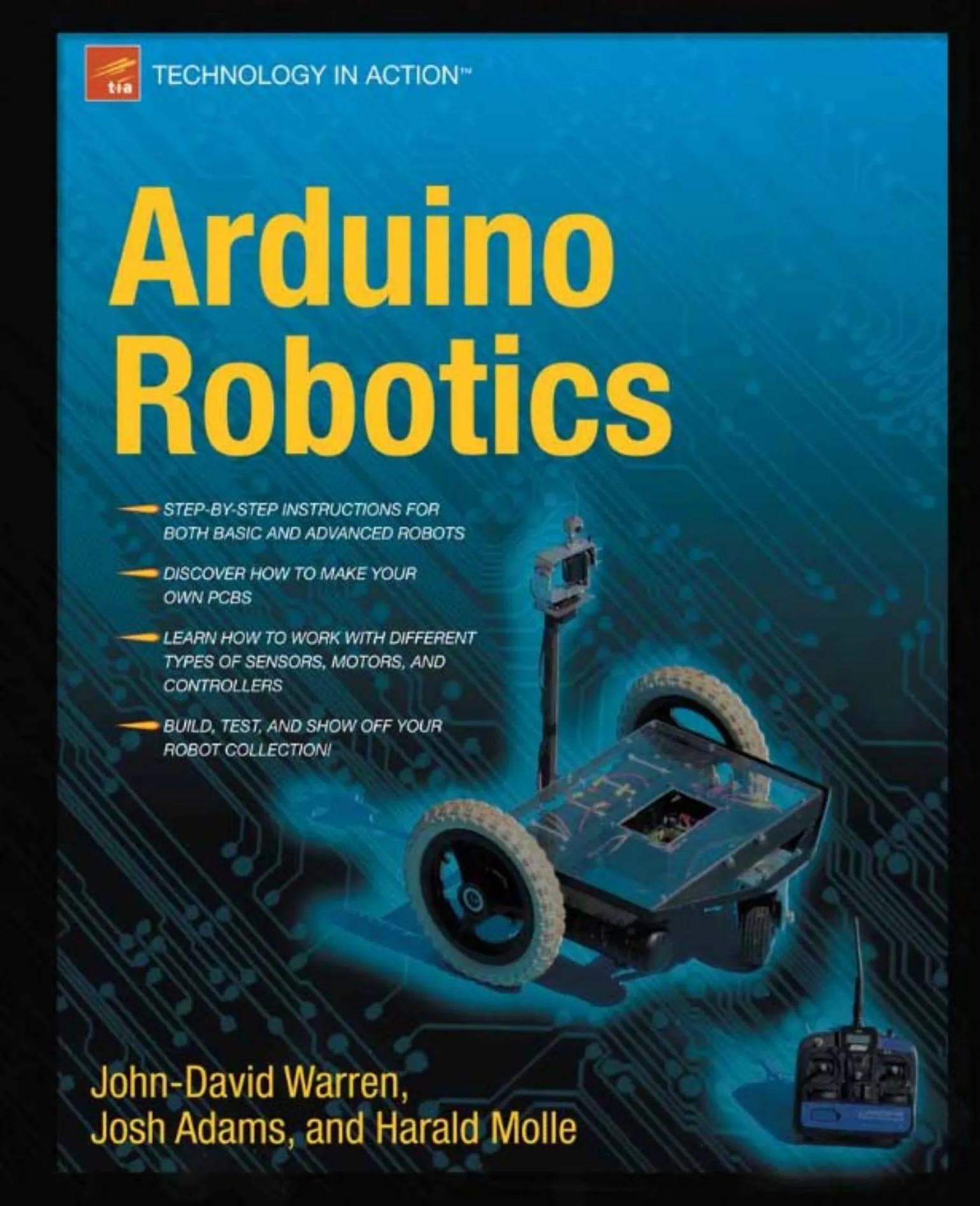 Arduino Robotics book cover