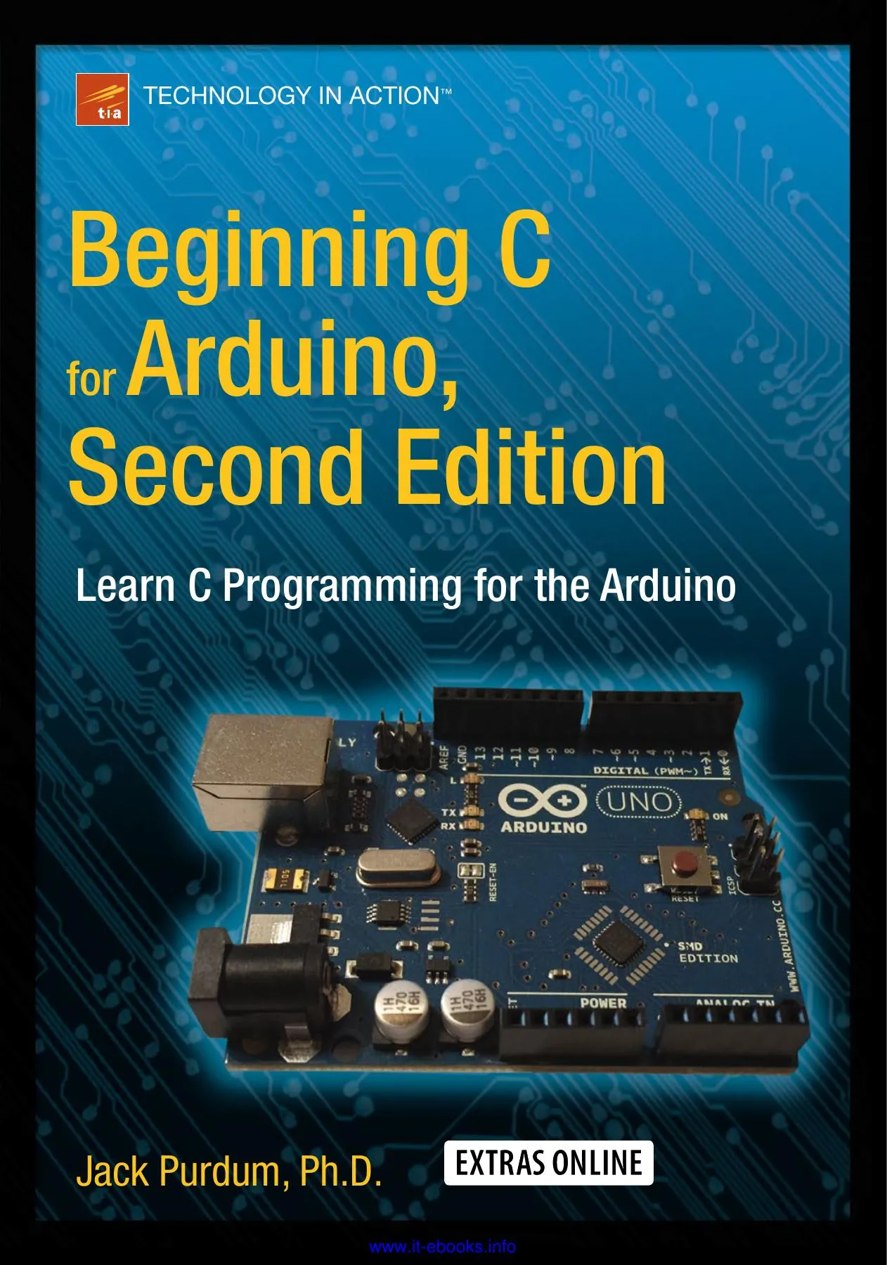 Beginning C For Arduino book cover