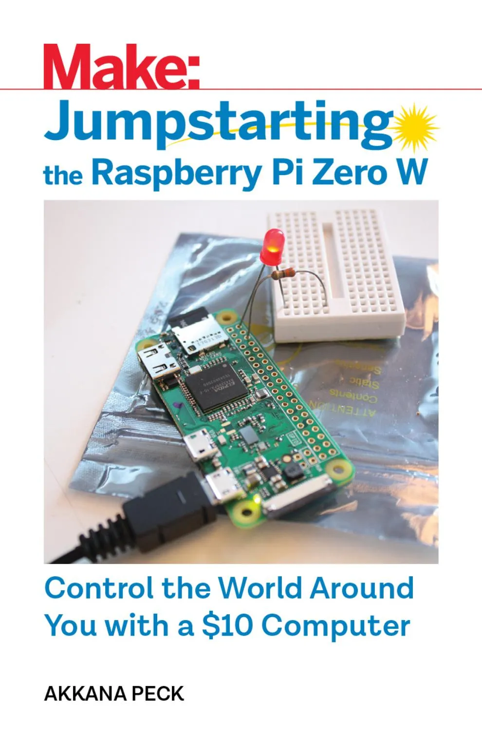Jumpstarting the Raspberry Pi Zero W book cover