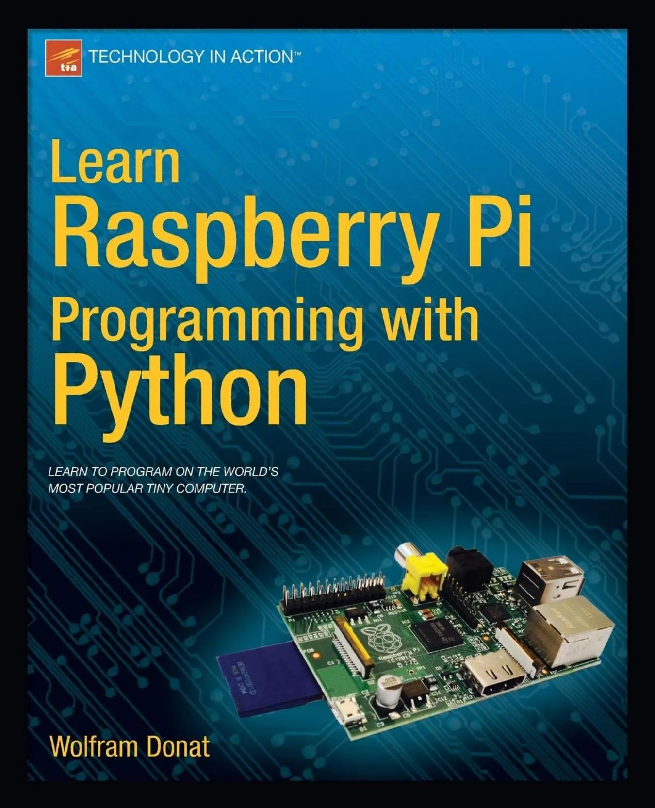 Learn Raspberry Pi Programming with Python book cover
