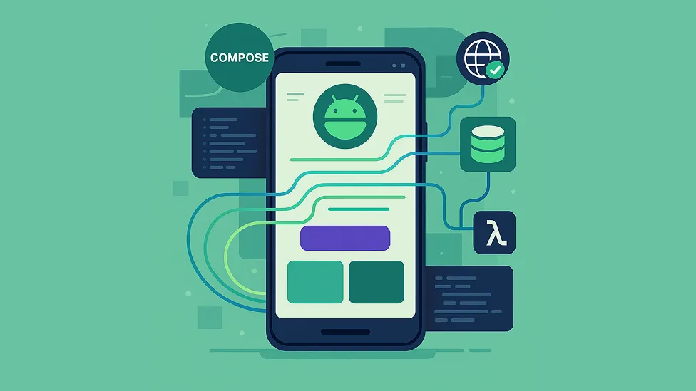 MongoDB logo with data pipeline visualization and stages.
