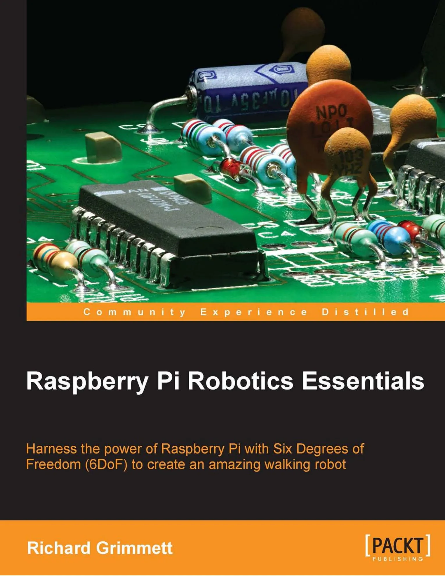 Raspberry Pi Robotics Essentials book cover