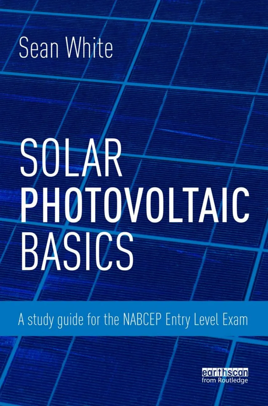 Solar Photovoltaic Basics book cover